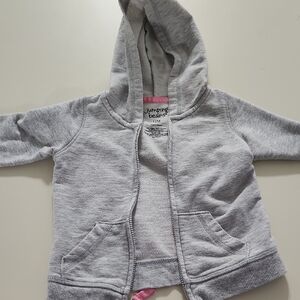Jumping Beans Light Gray Kids Hoodie